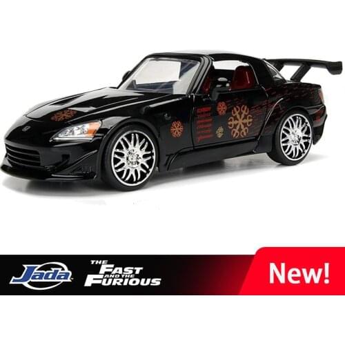 JADA 1:24 Honda S2000 Supercar Alloy Car Model Diecast Toy Vehicle High Simitation Cars Toys Kids Gifts Collection