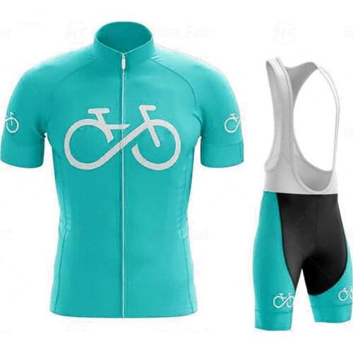 2021 Short Sleeve Summer Cycling Jersey Set Ports Wear MTB Ropa Ciclismo for Men Bib Pants Road Bike Cycling Clothing