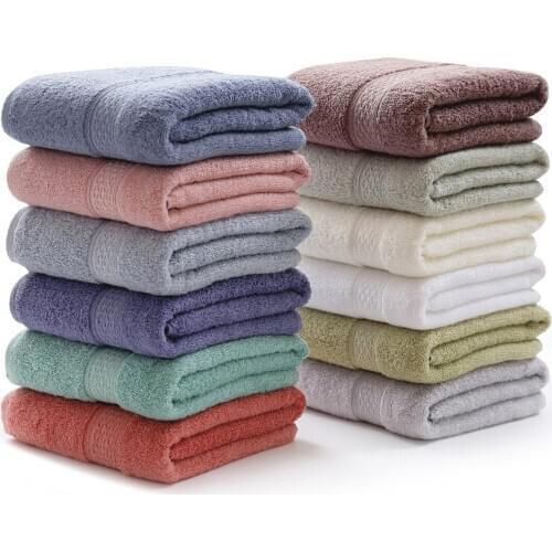 3pcs Thick Bath Towel Set Home Bathroom Cotton Soft Absorbent Face Towels Adult Unseix for SPA Comfortable Luxury Beach Towels
