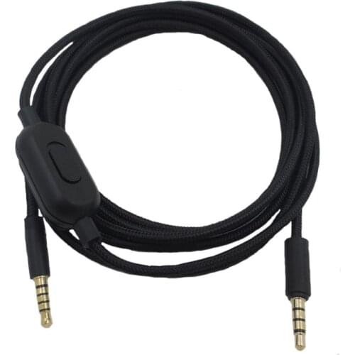 Hot Headset Cable for Logitech G433 G233 GPRO X Universal Game Headset Audio Cable 2M
