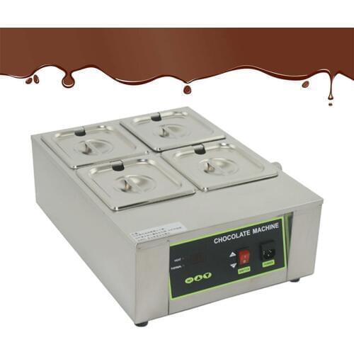 Four tanks chocolate melting machine chocolate warmer melter equipment 220V/ 110V