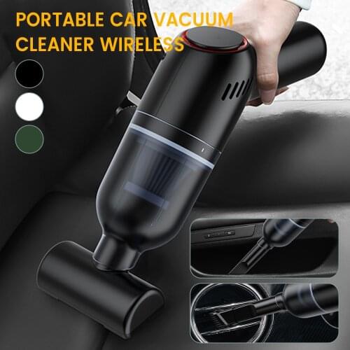 8000PA Car Vacuum Cleaner Mini USB Charging Cyclone Suction Cordless Cleaners Portable Handheld For Home Wireless Vacuum Cleaner