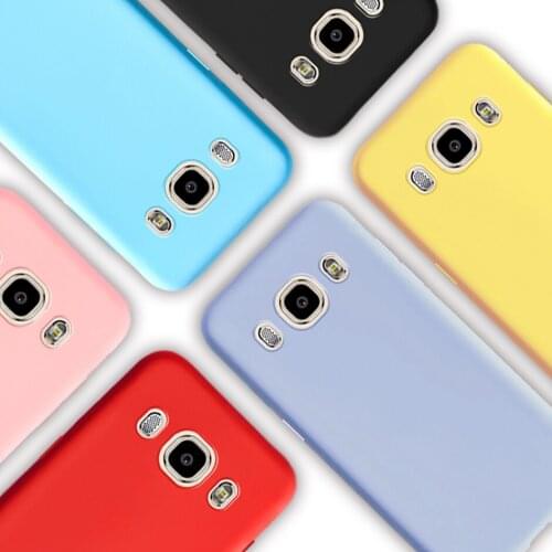 Silicone Case For Samsung Galaxy J7 2016 Case J710 J710F J710H J7108 Candy Color Cover Phone Case For Samsung Galaxy J7 Duo 2016