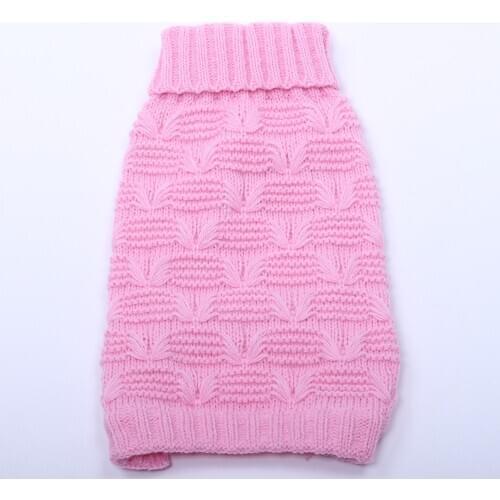 Dog Cat Kinted Sweater Hoodie Pet Puppy Coat Jacket Warm Clothes 2 Colours 6 Sizes