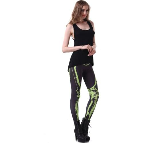 2020 Black Style Women Leggings High Waist Legging Winter Printed Women Pants Slim Fitness Leggins Sexy Gym Clothes