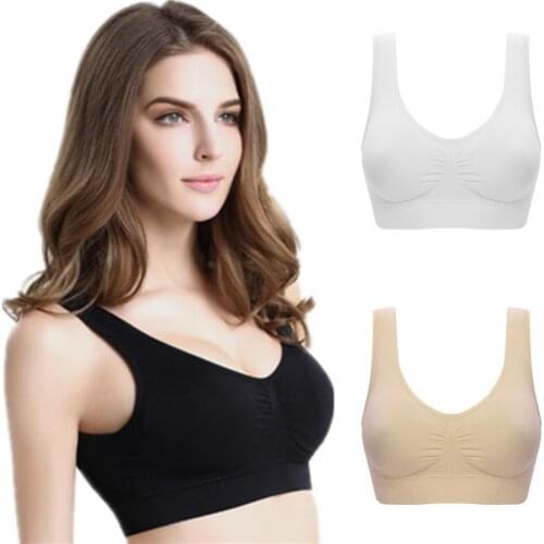 Women Padded Sports Bras Yoga Bra Fitness Gym Bra Yoga Tops Brassiere Fitness Sports Tanks Top Sports Bra Push Up Sport Bras
