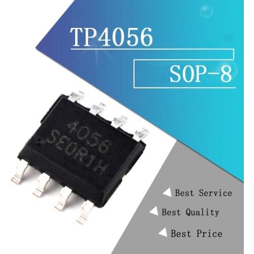 20pcs/lot TP4056 TP4056E 4056E TC4056A 1A 4056 4056A Linear Li-Ion Battery Charger IC SOP8