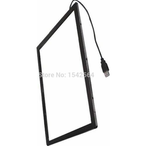 32 inch infrared touch screen frame 2 points IR multi touch screen panel