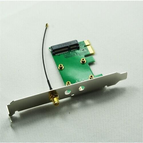 Wireless Wifi Network Card Mini PCI-E to Desktop PCI-E Adapter Wireless Card Adapter Transfer Card