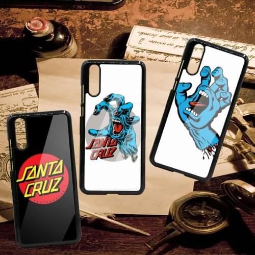 Santa Cruz Skateboards Phone Case PC For Samsung galaxy note S 8 9 20 10 e lite 2019 plus pro ultra