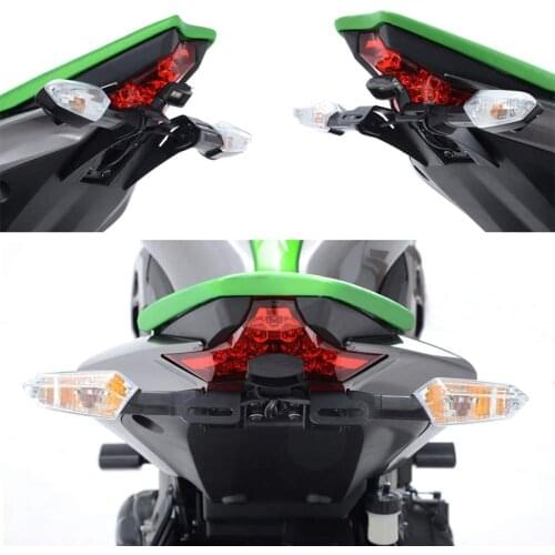License Plate Holder LED Light For KAWASAKI Z1000 2014 15 16 17 2018 Z1000R 2017 2018
