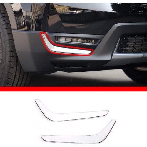 For 2017-2019 Honda CR-V ABS front fog lamp trim strip car exterior decoration accessories