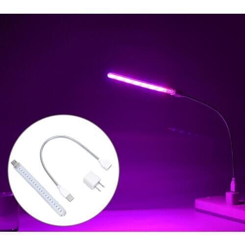 1pcs USB LED Grow Light Full Spectrum 10W DC 5V For Plant Lighting Phyto Lamp