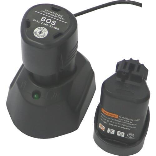 DVISI 2*BAT411 2000mAh LI-ion Battery+3.6V/10.8V TSR1080 charger for Bosch Electri Drill BAT412 2 607 336 996 TSR1080 GSR10.8-2