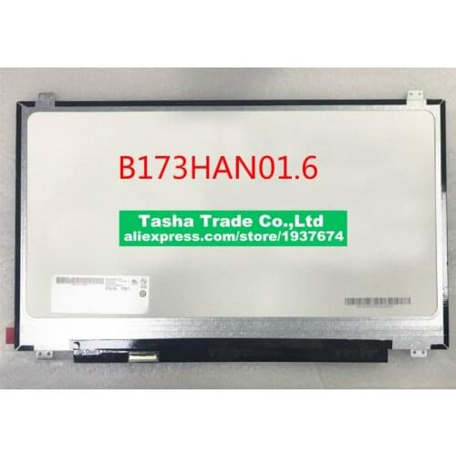 120HZ Matrix 1080p IPS 17.3"EDP 40Pin LAPTOP LCD panel FHD B173HAN01.6 B173HAN01 EDP interface high score IPS screen