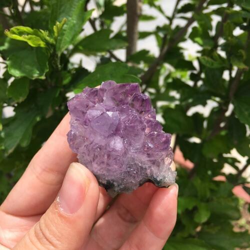 Natural Dream Amethyst Quartz Crystal Cluster Specimen Healing