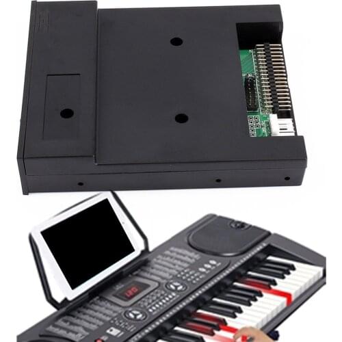 New Version SFR1M44-U100K Black 3.5" 1.44MB USB SSD FLOPPY DRIVE EMULATOR for YAMAHA KORG ROLAND Electronic keyboard GOTEK