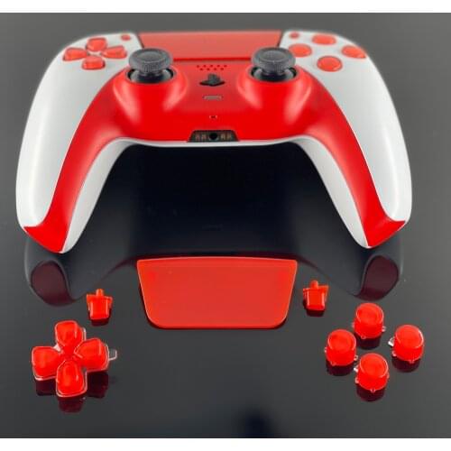 New Game Controller Replacement Touch Pad Set Gampad Part Protective Case Cover For PS5 Video Game Consoles Games Accessories