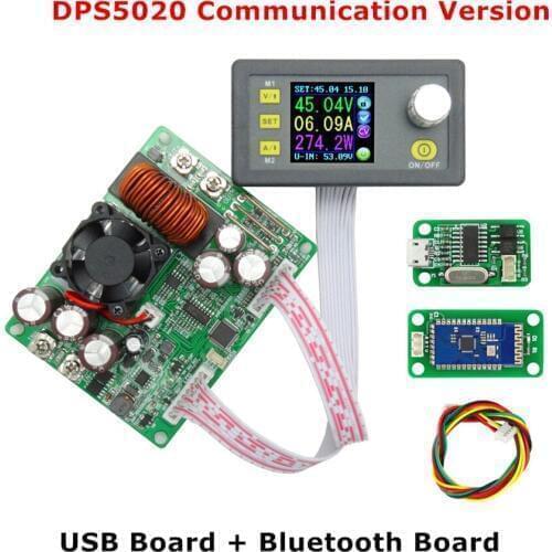 Constant Voltage Current Step-down Digital Power Supply Buck Voltage Converter LCD Voltmeter 50V 20A
