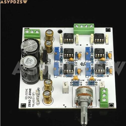 HIFI MBL6010 Preamplifier Base on MBL6010D circuit PCB/DIY Kit/Finished board
