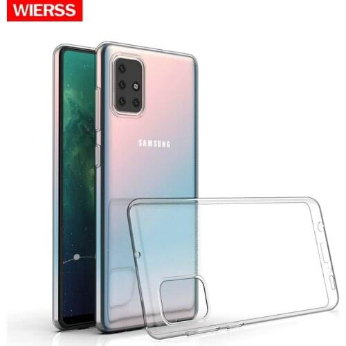 For Samsung Galaxy A51 5G SM-A515F A516F Transparent Silicon Case for Samsung Galaxy A71 5G SM-A715F A716F Phone Cover Case Etui