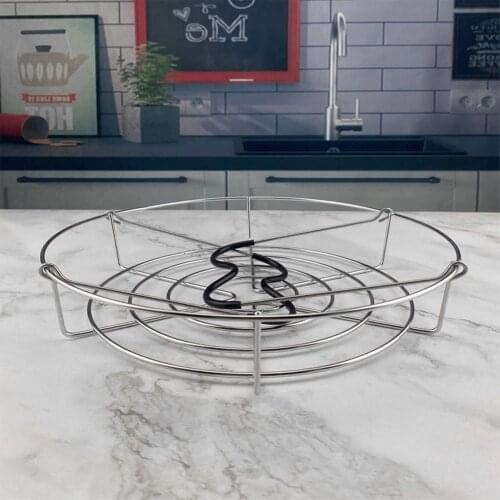 Can Storage Rack Stainless Steel Anti-rust Beer Bottle Carrier Holder Kitchen Storage Can Rack with Handle Home Supplies