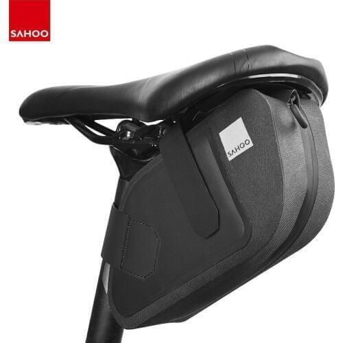 Sahoo 132037 Full Waterproof MTB Road Cycling Bicycle Bike Saddle Bag Back Tail Seat Bag Wedge Pack Pannier