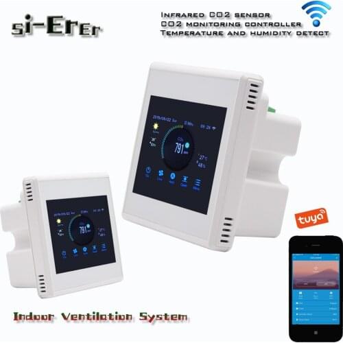 Tuya App Wifi Co2 Regulator,Infrared Gas Analyzer For Air System Controller