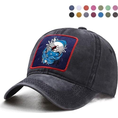 Japan Anime Demon Slayer Kimetsu No Yaiba Baseball Cap Dad Trucker Snapback Hat Woman Berets Ponytail Caps Casquette Gorras Hats