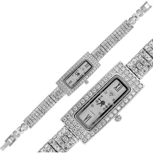 925 K Silver Ladies Watch