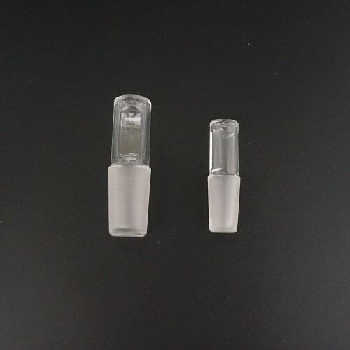 1pcs Glass stopper,Glass hollow plug,Joint 14# 19# 24# 29# 34#,Grinding flat plug,Hollow plunger