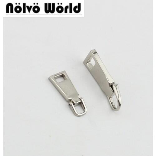 50pcs 5 colors #5 Zipper puller high quality ends handmade accessories zipper sliders bags handbags sewing material