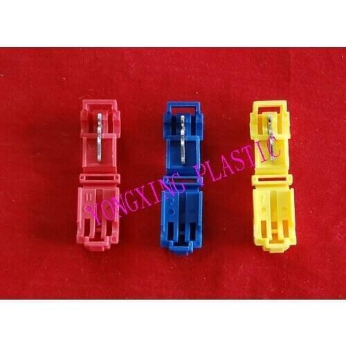 45pcs/lot Scotch Lock Quick Splice Wire Connectors Terminals Crimp Electrical Car Audio 22-10AWG(0.5-4.0mm2) Wire