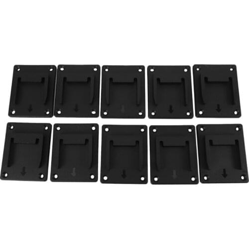 10Pcs Machine Holder Wall Mount Storage Bracket Fixing Devices for Makita 18V Electric Tool Battery Tools