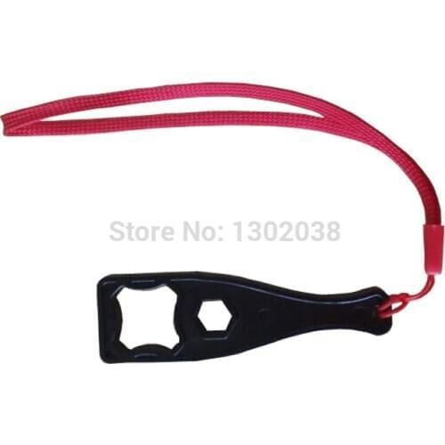 GoPro Accessories Tighten Knob Bolt Nut Screw Go pro Wrench Spanner Tool with Safety Rope for Gopro Hero 4/3+/3/2/1 Camera Mount