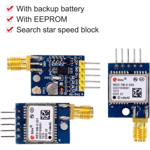 NEO-6M NEO-7M Double Sided GPS Mini Module NEO-M8N Satellite Positioning Microcontroller SCM MCU Development Board for Arduino
