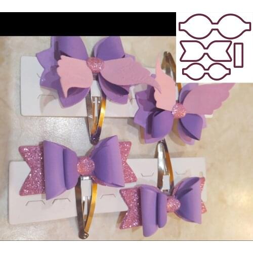 New Beautiful Bow flower Metal cutting Die scrapbook Decoration embossed Photo album Decoration Card making DIY Handicrafts