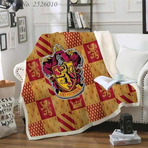 Throw blanket Fire Kirin 3D Velvet Plush Blanket Bedspread For Kids Girls Sherpa Blanket Couch Quilt Cover Travel 04