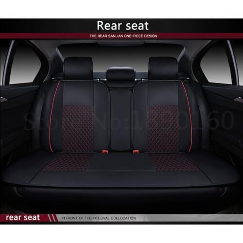 Only car rear seat covers For Mitsubishi ASX Lancer SPORT EX Zinger FORTIS Outlander auto accessories car stickers car sdtyling