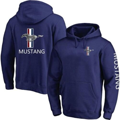 Mustang Spring and Autumn Hoodies Comfortable Customize Pullover Sweatshirts Casual Fashion Fashion Hip Hop Tops
