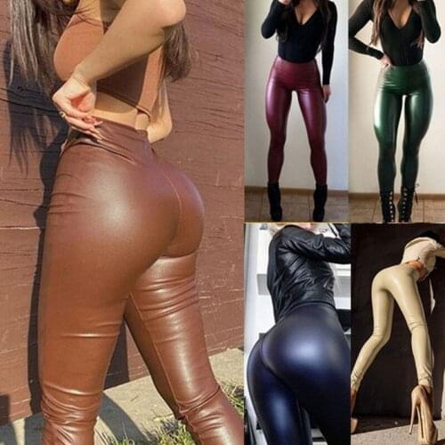Женские кожаные легинсы Weirdo China At AliExpress