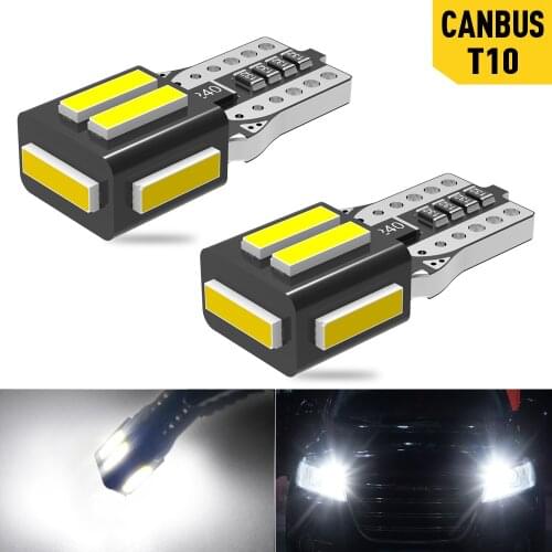 2pcs T10 W5W 168 194 LED Canbus Led Clearance Parking Lights Bulbs For VW Passat b5 b6 CC Golf 4 5 6 7 Jetta mk4 mk5 mk6 Polo