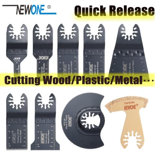 9 pcs/kit release oscillation tool saw blade direct fit Dewalt Black Fein Makita Einhell Skill