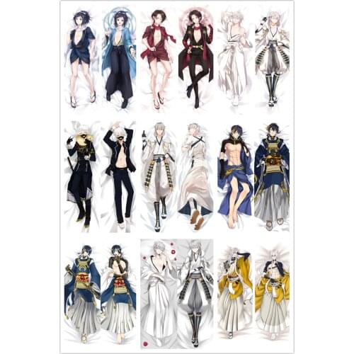 Anime Dakimakura Body TouKen RanBu 150x50cm 100x35cm Pillow Case Cover Manga 1