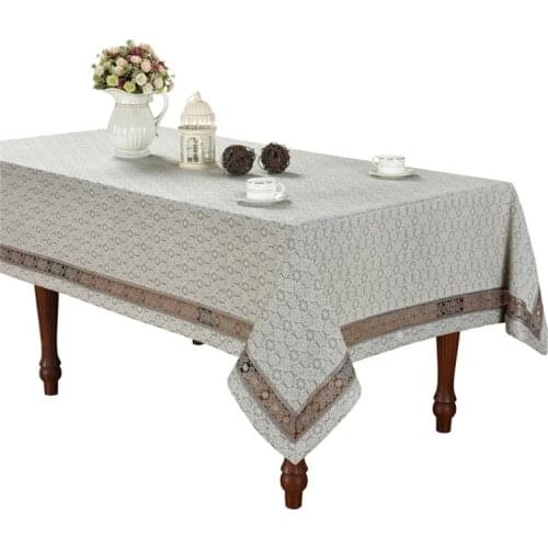 [Camellia Casa]Decent Tablecloth, Specially Treated Polyester, Washable, Home/Banquet/Hotel/airbnb/Restraunt