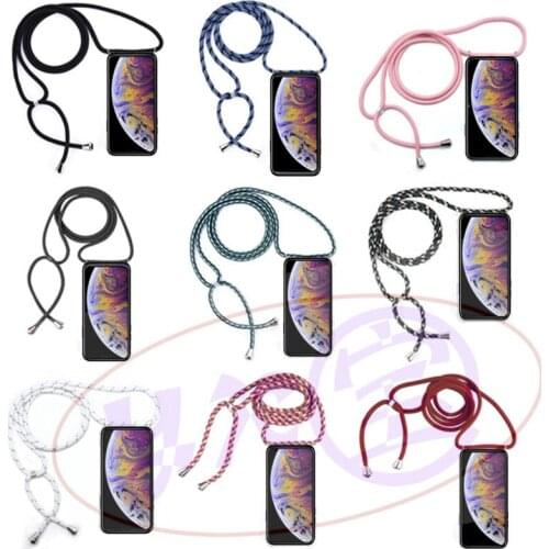 Coque Case for Huawei Honor 3X Pro Play 3 4 4X 4T Pro 9A 8A Enjoy 10 Plus 10E Y5P Necklace Cord Lanyards Rope Cover Fundas
