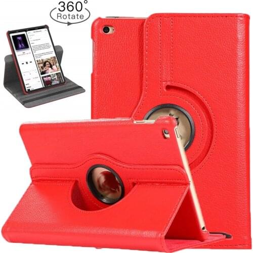 For iPad mini 1 2 3 360 Case Degrees Rotating PU Leather Flip Cover Case capa for ipad mini 4 5 7.9"2019 tablet smart case coque