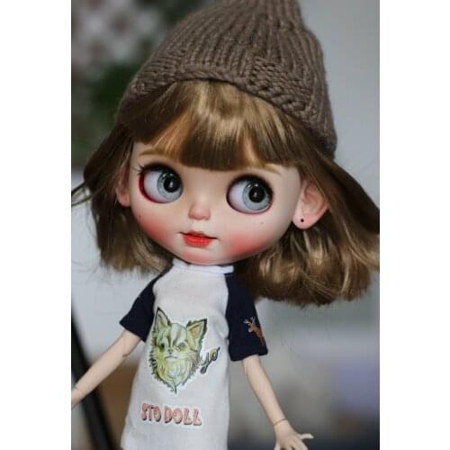 Customization doll DIY joint body Nude blyth doll For Girls nude doll cute doll 2019
