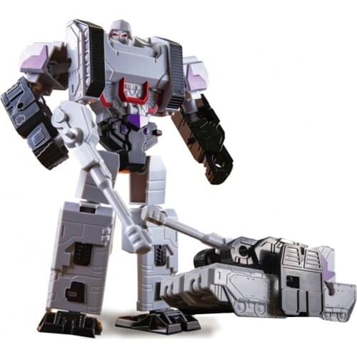 Mini 18CM Transformation Gun Tank Robot Toys Cool Military Model Action Figures Plastic ABS Movie Anime Classic Kids Boy Gift