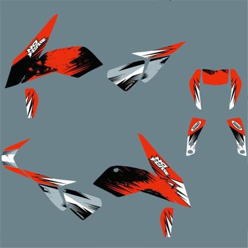 Free customized Motocross Graphics Decals 3M STICKERS For KTM DUKE 690 2012 2013 2014 2015 2016 2017 2018 2019 For KTM 690 DUKE